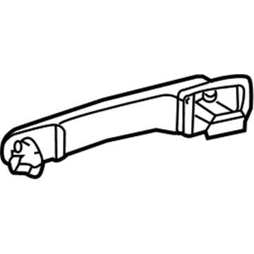 Mercedes-Benz 208-760-01-70-9040 Handle, Outside