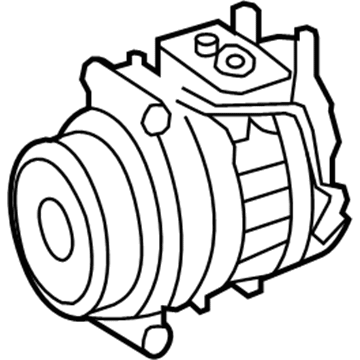 Mercedes-Benz S400 A/C Compressor - 003-230-53-11-80