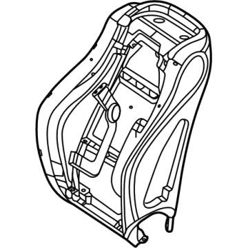 Mercedes-Benz 167-910-28-06 Seat Back Pad