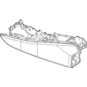 Mercedes-Benz 167-689-13-00-9H42 Console