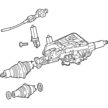 Mercedes-Benz C350 Steering Column - 204-460-45-16