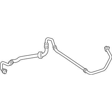 Mercedes-Benz 279-180-01-20 Oil Line