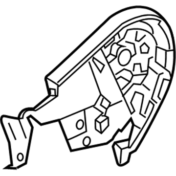 Mercedes-Benz 205-918-03-16-7H52 Reinforcement