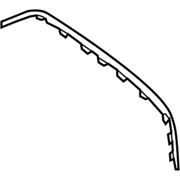 Mercedes-Benz 172-885-55-00 Trim Molding