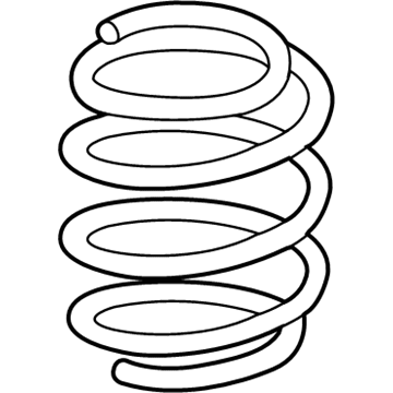 Mercedes-Benz 204-321-05-04 Coil Spring