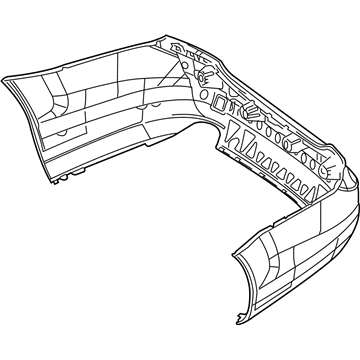 Mercedes-Benz 216-880-32-71 Bumper Cover