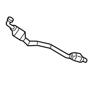 2005 Mercedes-Benz E55 AMG Catalytic Converter - 211-490-26-19-80