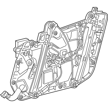 Mercedes-Benz AMG GT 53 Window Regulator - 257-720-47-09