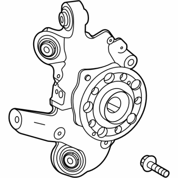 Mercedes-Benz AMG GT 63 S E Performance Steering Knuckle - 290-350-41-03