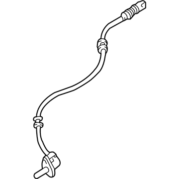 Mercedes-Benz G63 AMG ABS Wheel Speed Sensor - 463-540-21-17-64