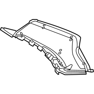 Mercedes-Benz EQE 500 SUV Pillar Panels - 294-690-21-00