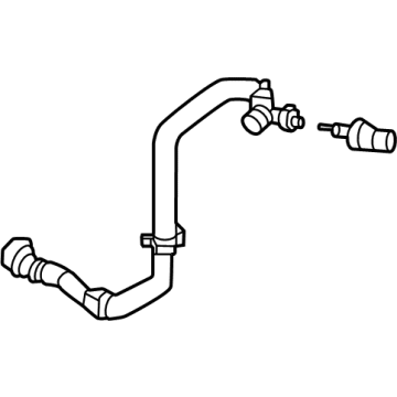 Mercedes-Benz C43 AMG Radiator Hose - 206-501-23-04