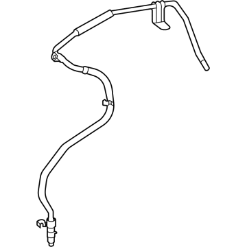 Mercedes-Benz 206-501-56-02 Hose & Tube Assembly