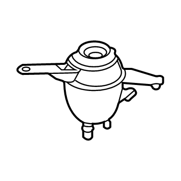 Mercedes-Benz Coolant Reservoir - 206-500-01-00