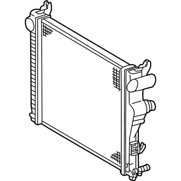 Mercedes-Benz 140-500-10-03 Radiator