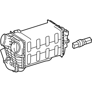 Mercedes-Benz SL550 Intercooler - 278-090-04-14