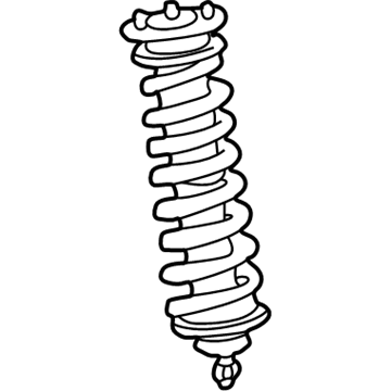 1999 Mercedes-Benz ML430 Shock Absorber - 163-320-25-13