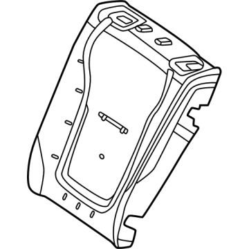 Mercedes-Benz 254-920-34-00 Seat Back Pad