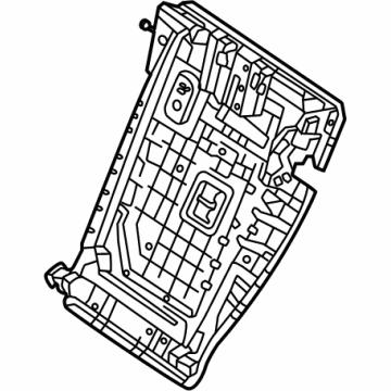 Mercedes-Benz 000-920-89-00 Seat Back Frame