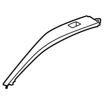 Mercedes-Benz 297-720-05-02 Trim Cover