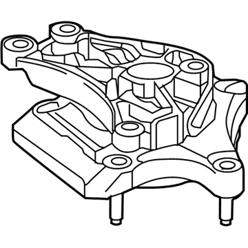 Mercedes-Benz 205-240-56-00 Transmission Mount