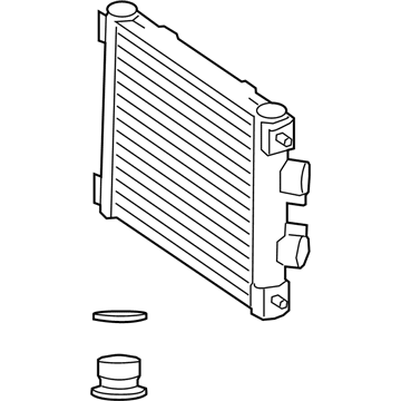 Mercedes-Benz G63 AMG Engine Oil Cooler - 099-500-04-01-64