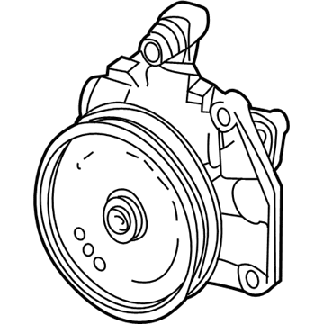 2012 Mercedes-Benz GLK350 Power Steering Pump - 006-466-23-01-80