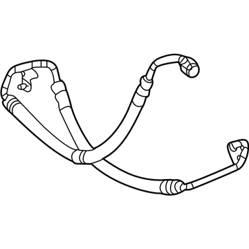 2013 Mercedes-Benz C300 Power Steering Hose - 204-460-88-24-64