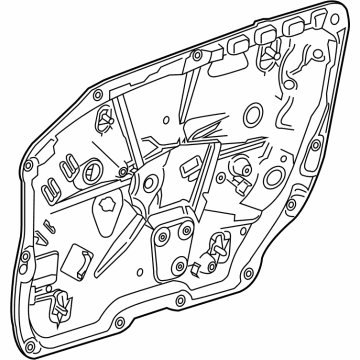 2021 Mercedes-Benz S580 Window Regulator - 223-720-07-02