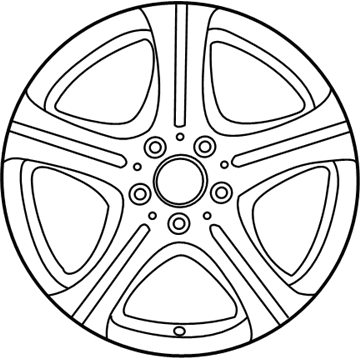 Mercedes-Benz 212-401-59-02-64-7X45 Wheel