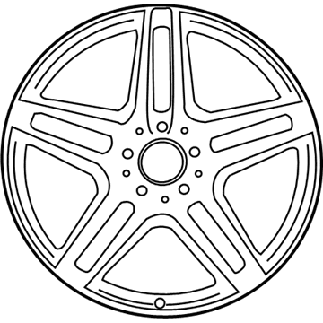 Mercedes-Benz 212-401-09-00-7X21 Wheel