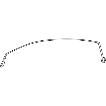 Mercedes-Benz 297-673-42-00 Roof Weatherstrip