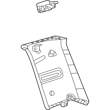 2023 Mercedes-Benz GLS450 Pillar Panels - 167-690-70-01-9K30