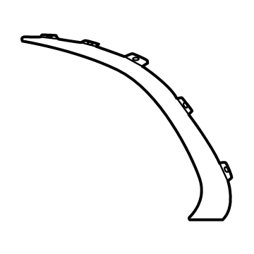 Mercedes-Benz 296-885-66-01 Trim Molding