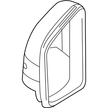 Mercedes-Benz 164-810-01-64-9197 Housing Cover