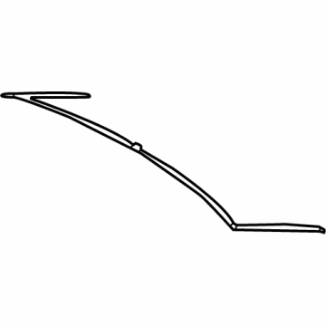 Mercedes-Benz 223-650-39-00 Rear Roof Panel Seal