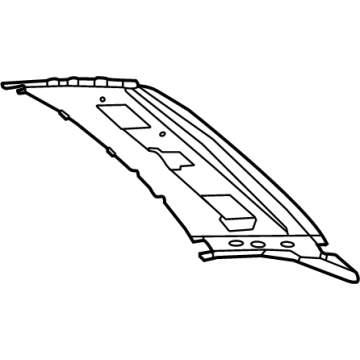 Mercedes-Benz 223-651-03-00 Rear Frame