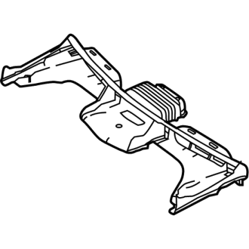 Mercedes-Benz 290-500-25-00 Air Inlet Duct