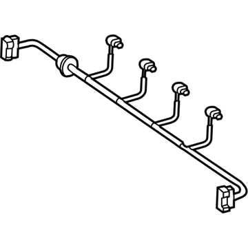 Mercedes-Benz 212-440-58-10 Harness