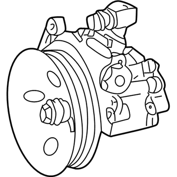 2003 Mercedes-Benz C320 Power Steering Pump - 003-466-40-01