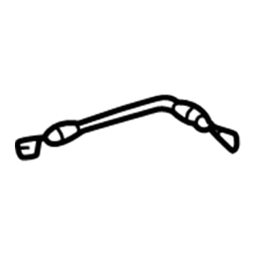 Mercedes-Benz 163-930-02-37 Control Cable