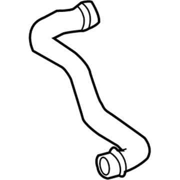 Mercedes-Benz CLK63 AMG Radiator Hose - 209-501-30-82