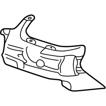 Mercedes-Benz 170-885-07-65 Inner Support