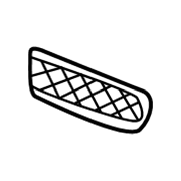 Mercedes-Benz 170-885-01-23 Grille