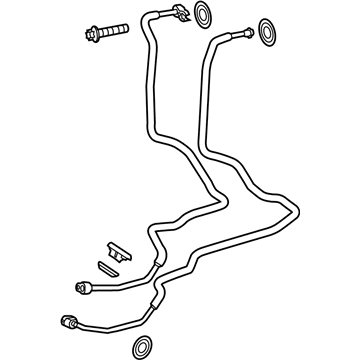 Mercedes-Benz 222-830-50-02 Rear A/C Line