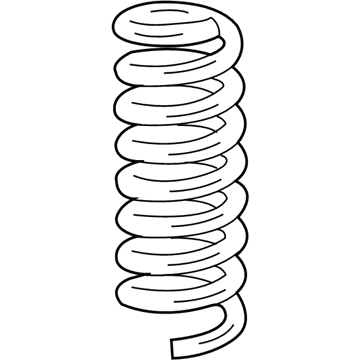 2017 Mercedes-Benz E400 Coil Springs - 204-324-06-04