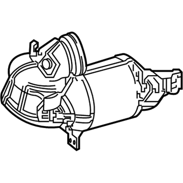 2021 Mercedes-Benz CLS450 Catalytic Converter - 256-140-99-00