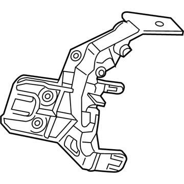 Mercedes-Benz 253-733-04-14 Latch Assembly Bracket