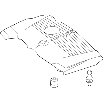 Mercedes-Benz 270-010-33-04 Engine Cover