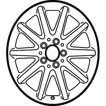 Mercedes-Benz 6-6-47-4503 Wheel, Alloy